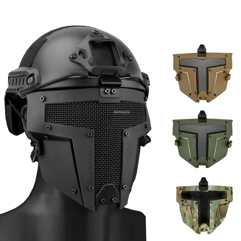 Full Face Mask Breathable Stee - огляд і ціна Camo Face Paint