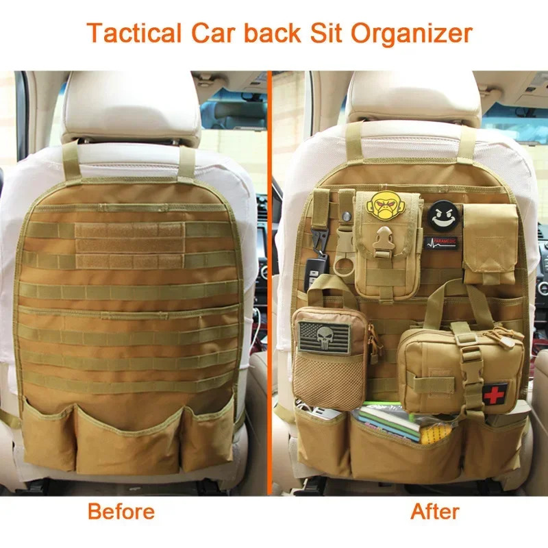 Multi-function Molle Car Seat  - огляд і ціна Outdoor Hunting Gear Storage