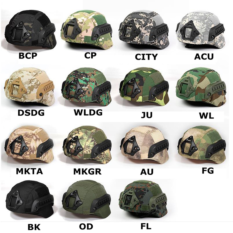 Tactical MICH2000 Helmet Cover - огляд і ціна Camo Face Paint