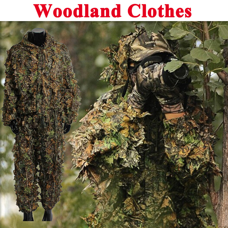 Outdoor 3D Foliage Ghillie Sui - огляд і ціна Hunting Outdoor Game